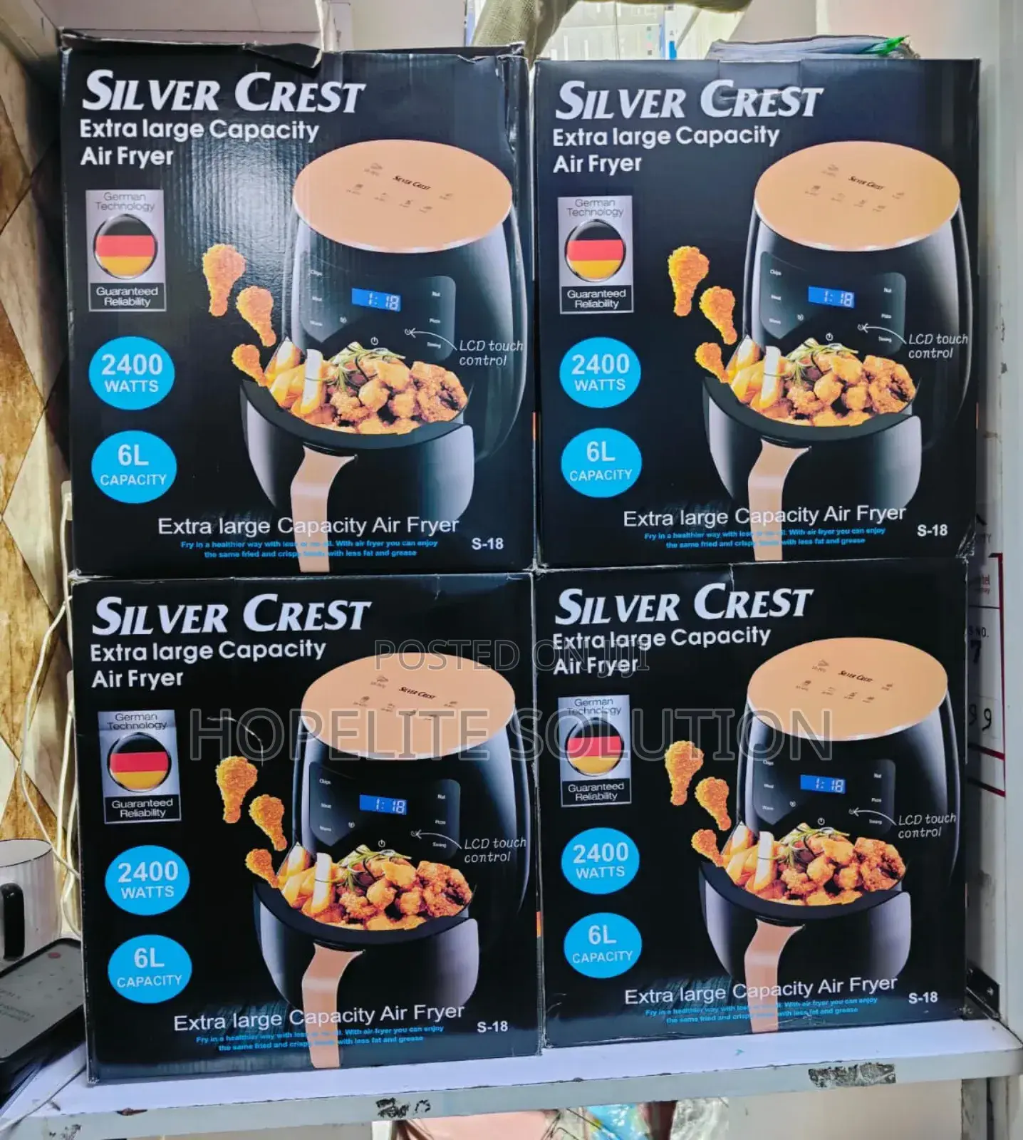 Silvercrest 6 Litres Air Fryer