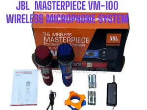 JBL MASTERPIECE VM100 Professional Wireless Microphone Dual