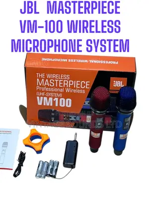 JBL Masterpiece Dual CH Professional Wireless Microphone