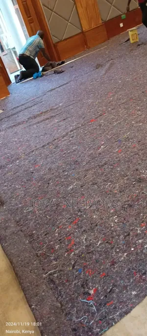 Carpet Underlay for Carpet Installation