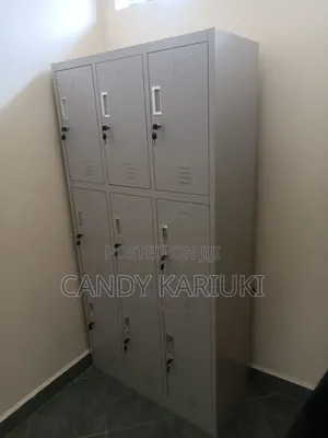 Laundry Room Storage Lockers With 9 Compartments