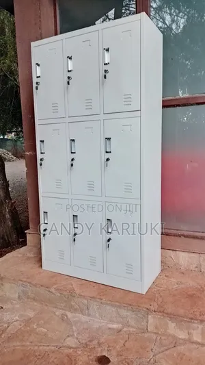 Supermarkets Personal Belongings Storage Lockers ( 9 Door)