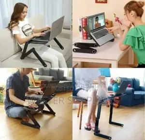 *Laptop Stand With Mouse Pad And Fun*