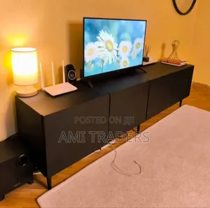 Black Tv Stand 6ft Long