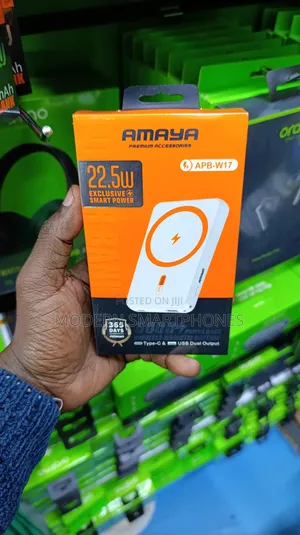Amaya APB-W17 Wireless Magnetic Power Bank 5000mah 22.5W
