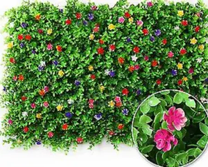 Floral Hedge for Privacy and Decoration