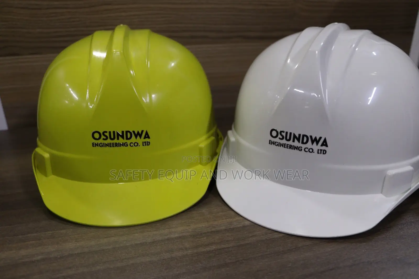 Light Duty Helmet Branded Yellow/White