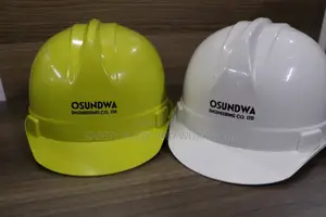 Light Duty Helmet Branded Yellow/White