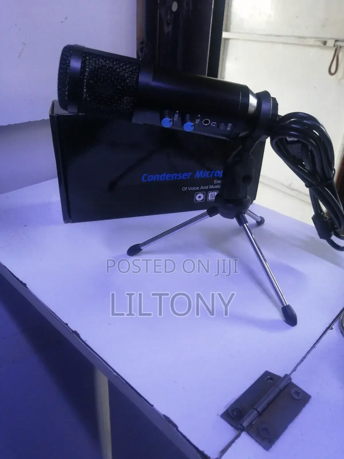 Usb Microphone With Volume, Echo Button