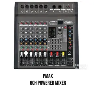 Pmax 6channel Powered Mixer