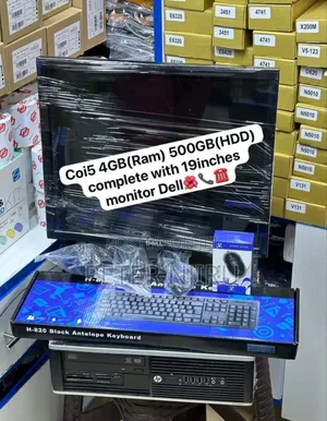 New Desktop Computer 4GB Intel Core I5 HDD 500GB