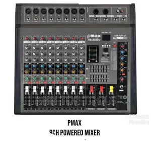 Pmax 8channel Powered Mixer