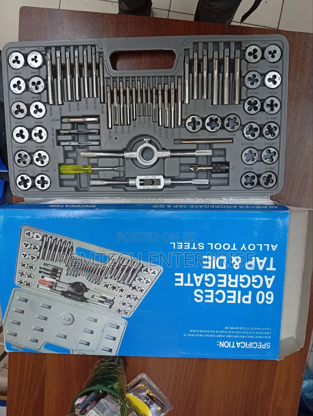 60pcs Tap and Die Set