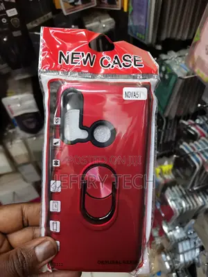 Huawei Nova 5T Degree Rotating Ring Kickstand Hybrid -Red