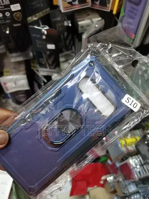 Protection, Kickstand Ring Blue Case for for Galaxy S10