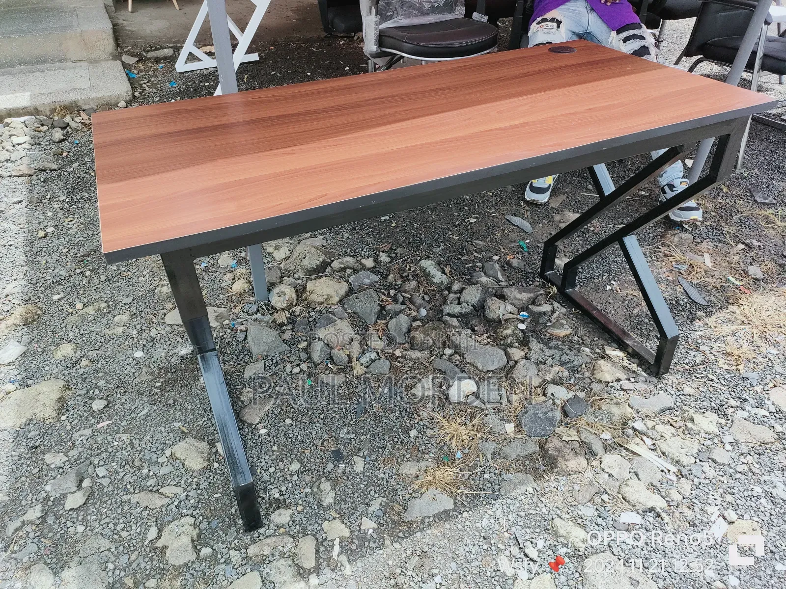 Computer Table With Black Frames