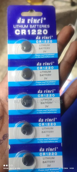 Da Vinci CR 1220 Lithium Batteries
