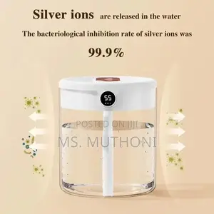 2L Double Nozzle Air Humidifier With LCD