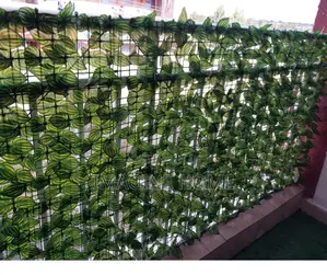Watermelon Leaf Artificial Green Fence Unique Privacy Fence