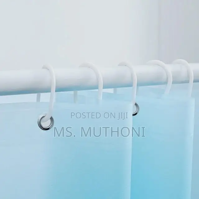 180*180cm Shower Curtains With Hooks