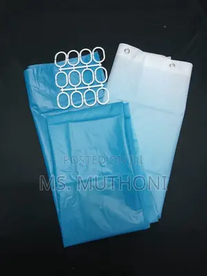 180*180cm Shower Curtains With Hooks
