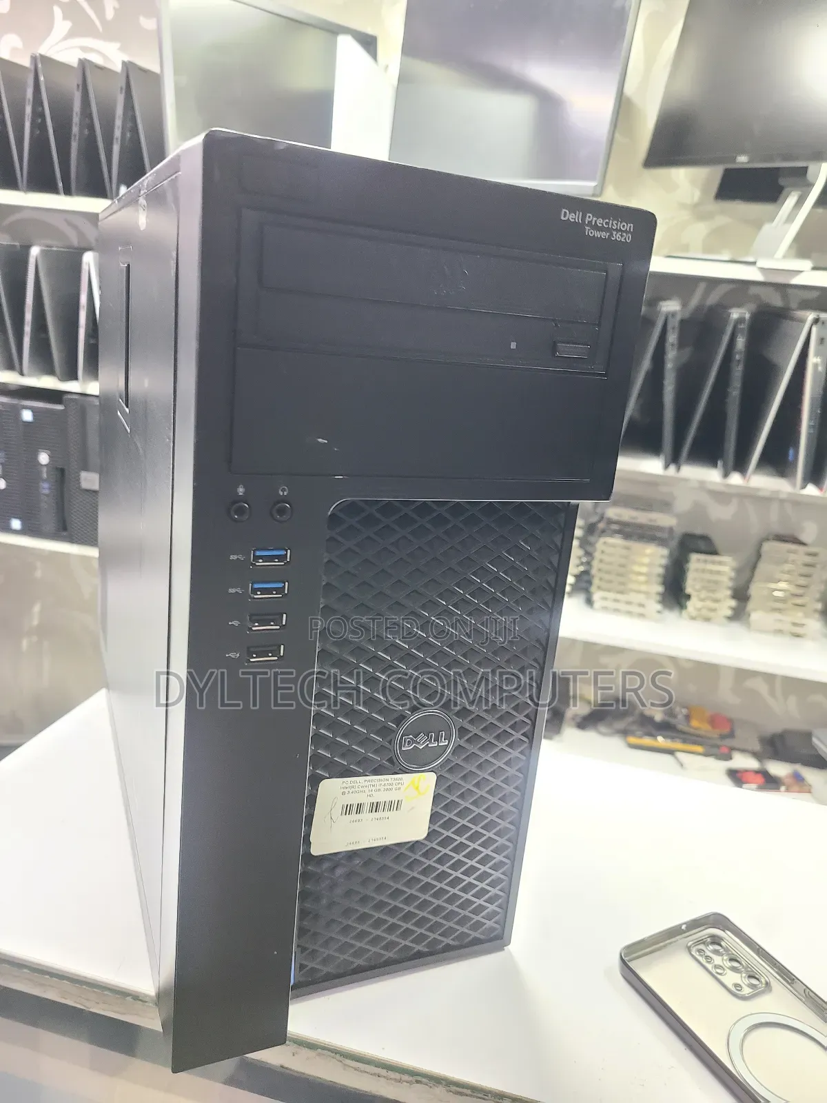 Desktop Computer Dell Precision 3000 16GB Intel Core I7 HDD 2T