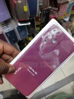 Cover for Vivo V30 Pro 5G Soft Silicone Shockproof-Burgandy