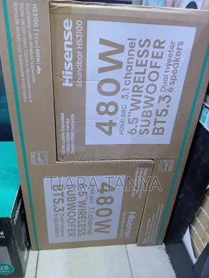 Hisense 2.1 Hs 3100 Soundbar With 480 Watts