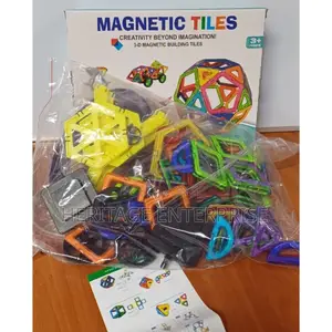 Magnetic Tiles 3D Building Blocks