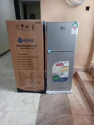 Nunix Double Door 138 Litres Refrigerator