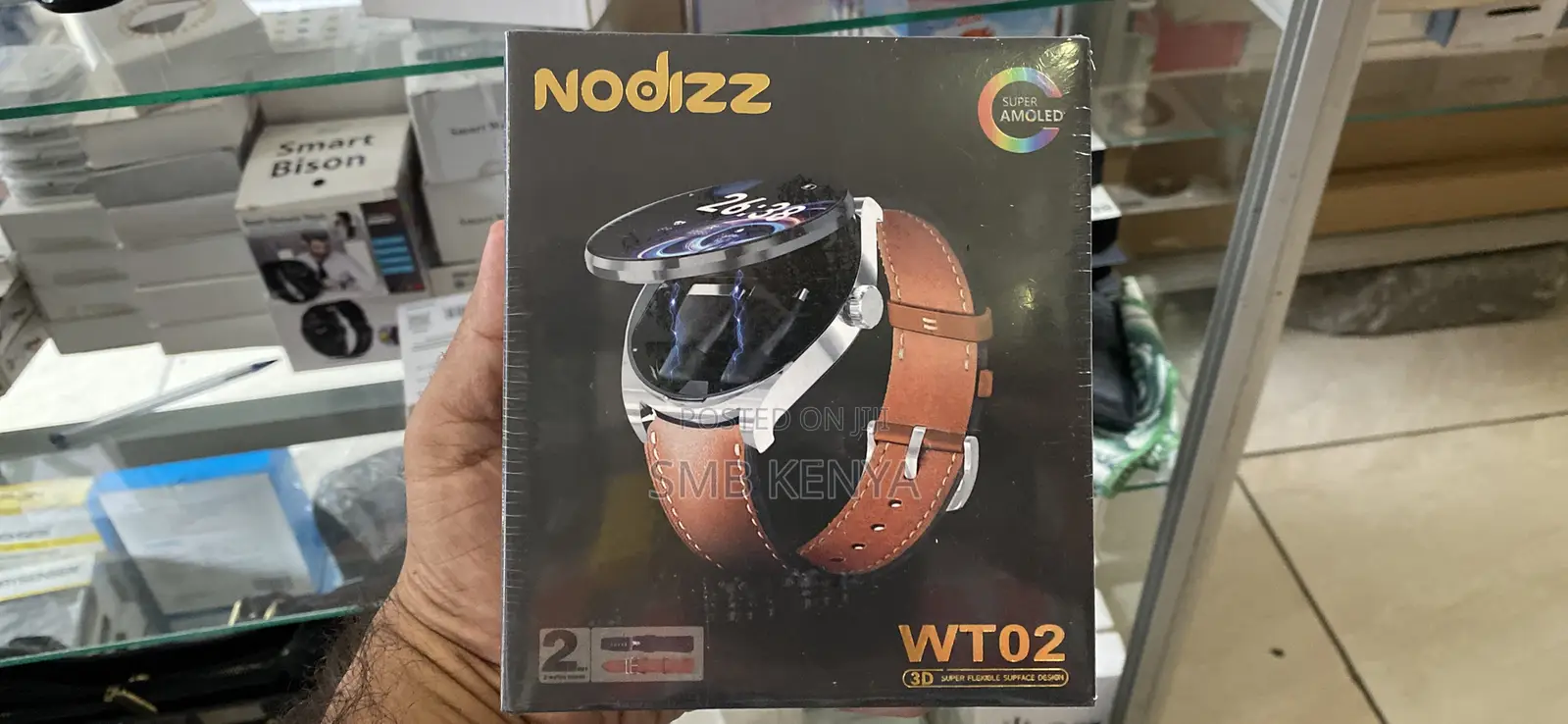 Nodizz Smart Watch With Inbuilt Wireless Headset