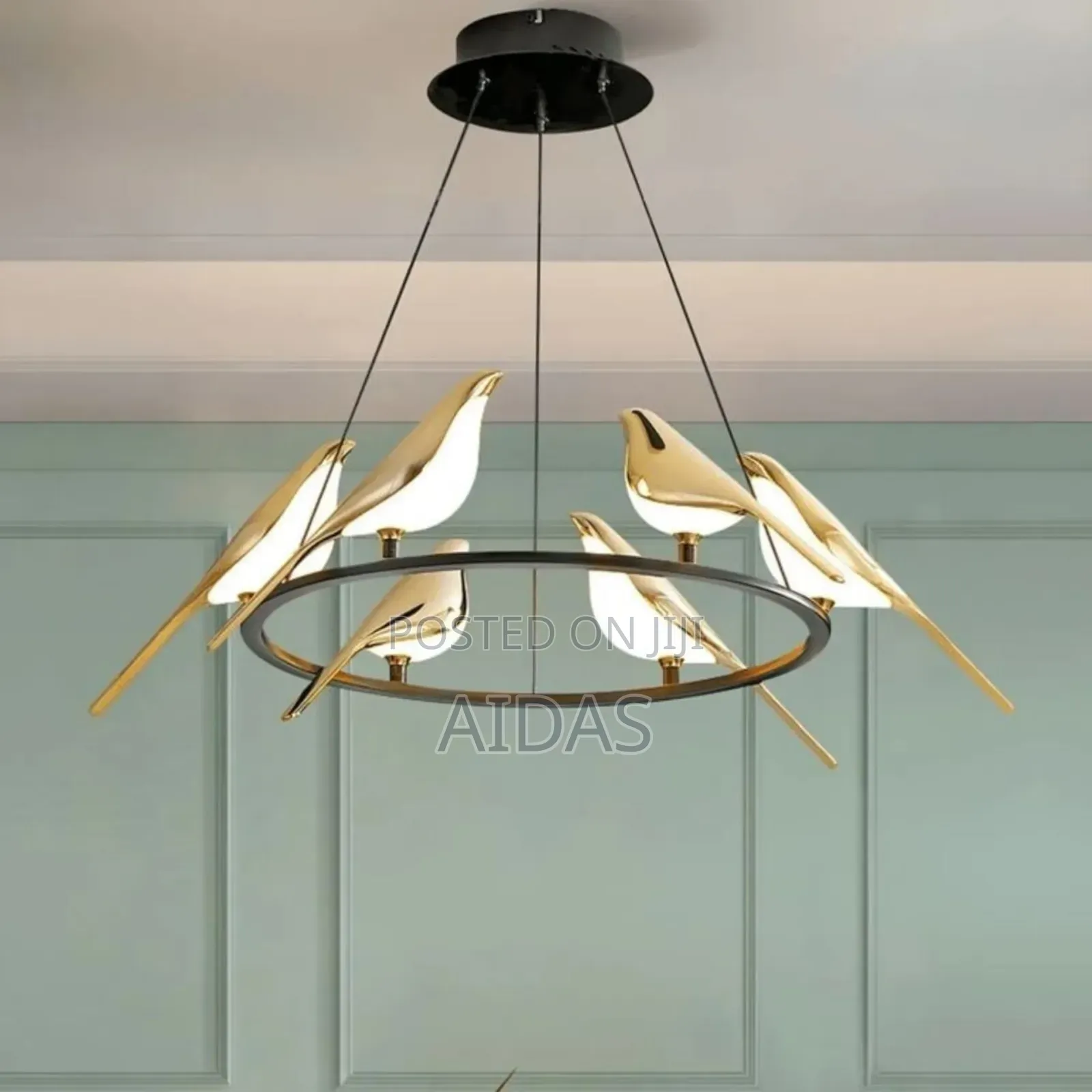 Bird Round Wall Light
