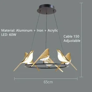 Bird Round Wall Light