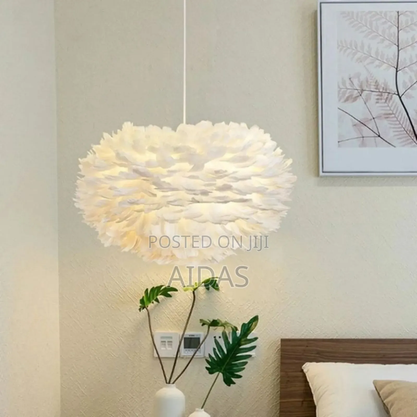 Feather Pendant Light