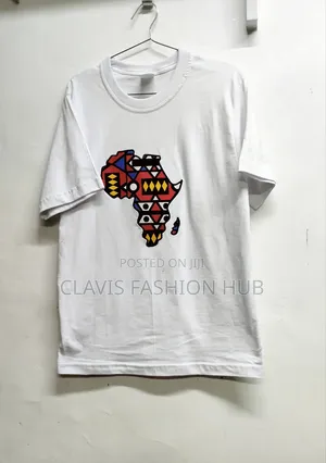 T-Shirt With Map of Africa