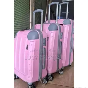 Suitcase 3 In1 Unbreakable Luxurious Rubber Travel Bag.