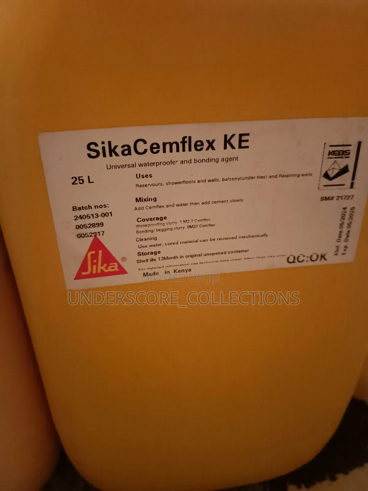 Sika Cemflex Ke Waterproof