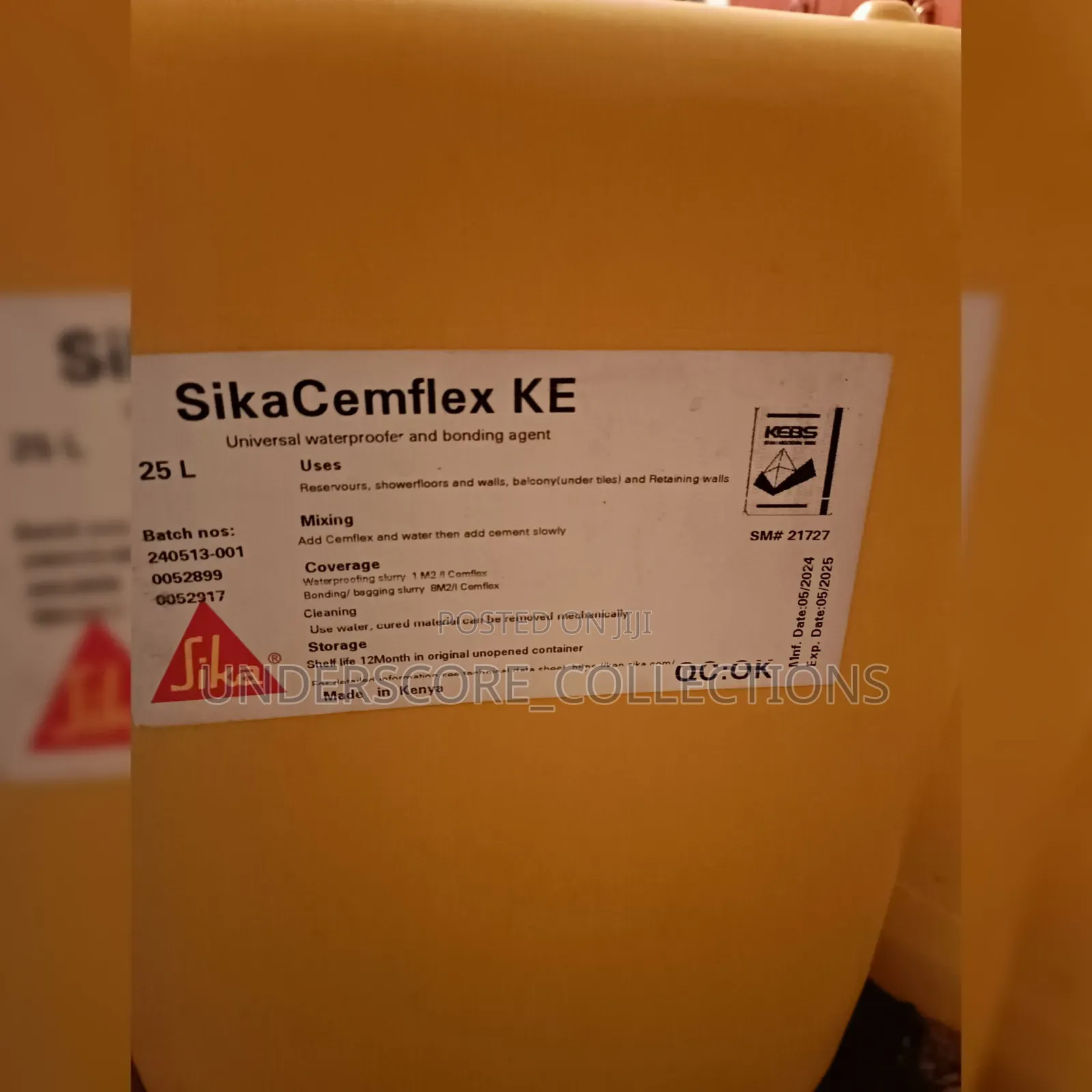 Flooring Sika Cemflex Ke Waterproof
