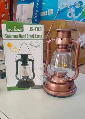 Solar Lantern Rechargeable Lamp