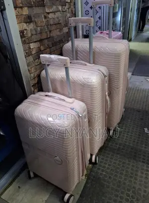 Suitcase Unbreakable Rubber Suitcase Size ,3 In1