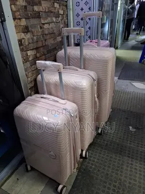 Suitcase Unbreakable Rubber Suitcase Size ,3 In1