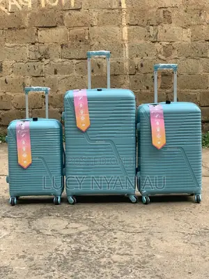 Suitcasse Rubber Suitcase Travel Bag 3 in 1
