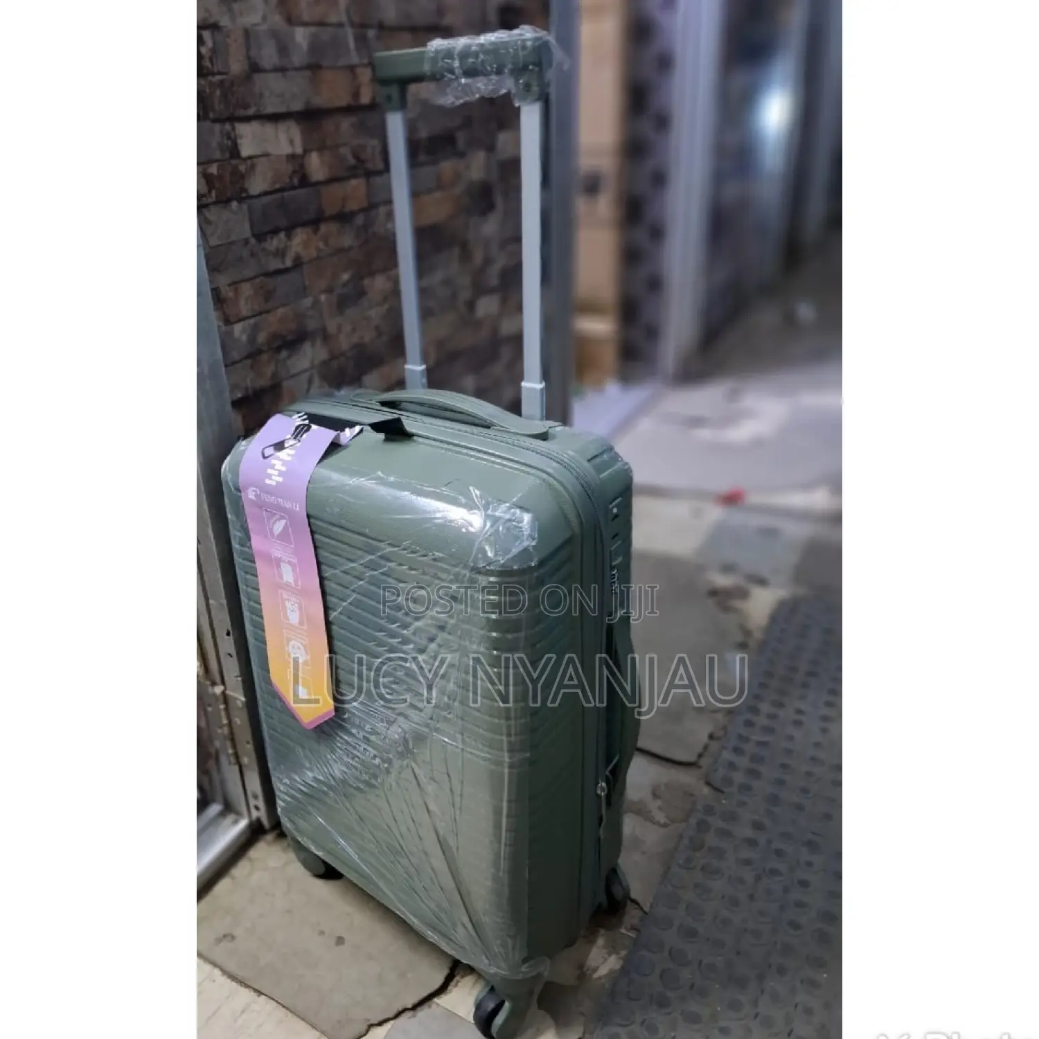 Suitcase Unbreakable Rubber Suitcase