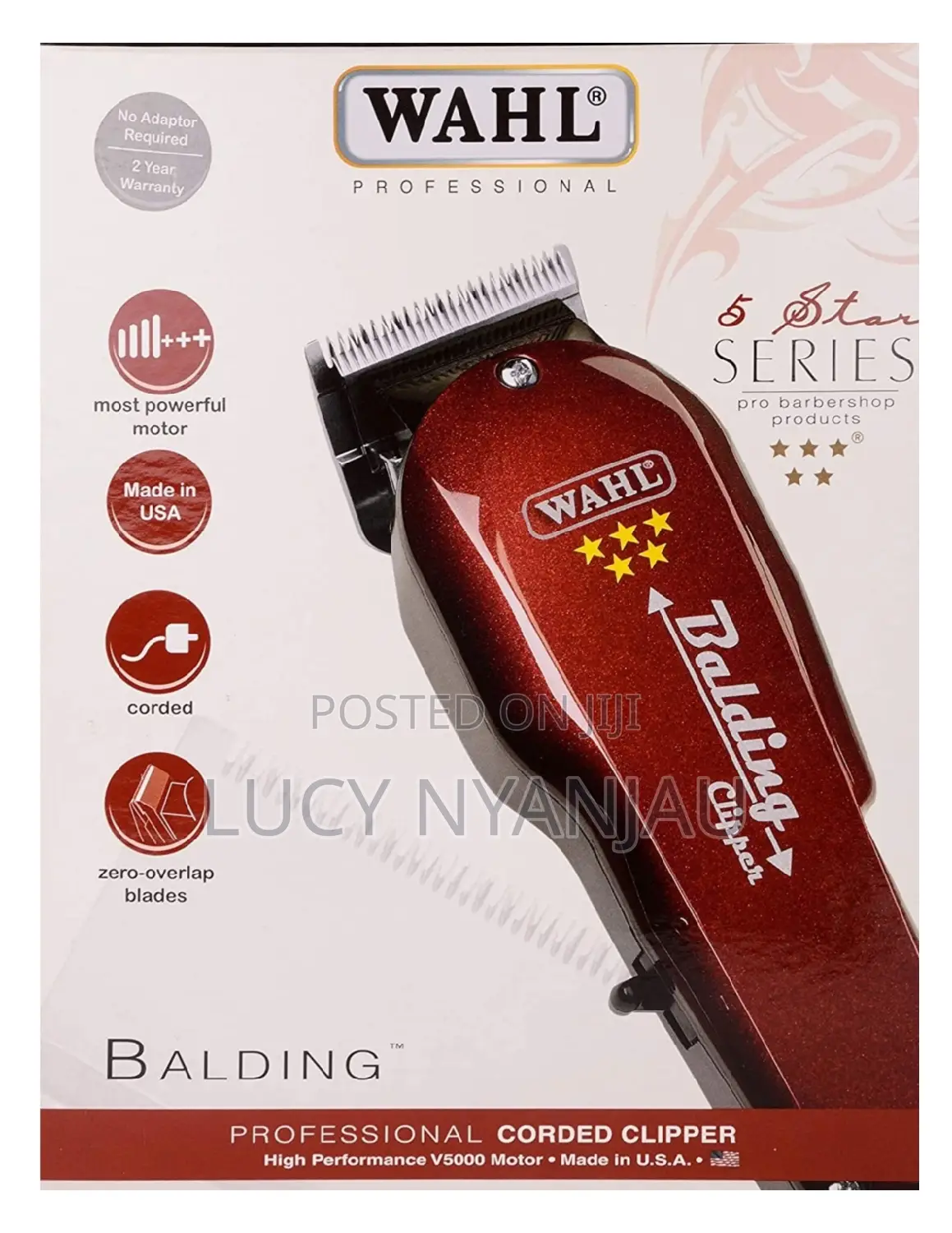 Shaver Wahl Balding Professional Clipper