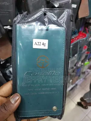 Samsung Galaxy A22 4G Flip Cover I With Card Pockets | Walle