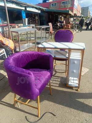 Manicure Set, Love Seat, Styling, Marble Table 