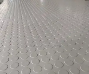 Grey Rubber Coin Mats for Floors
