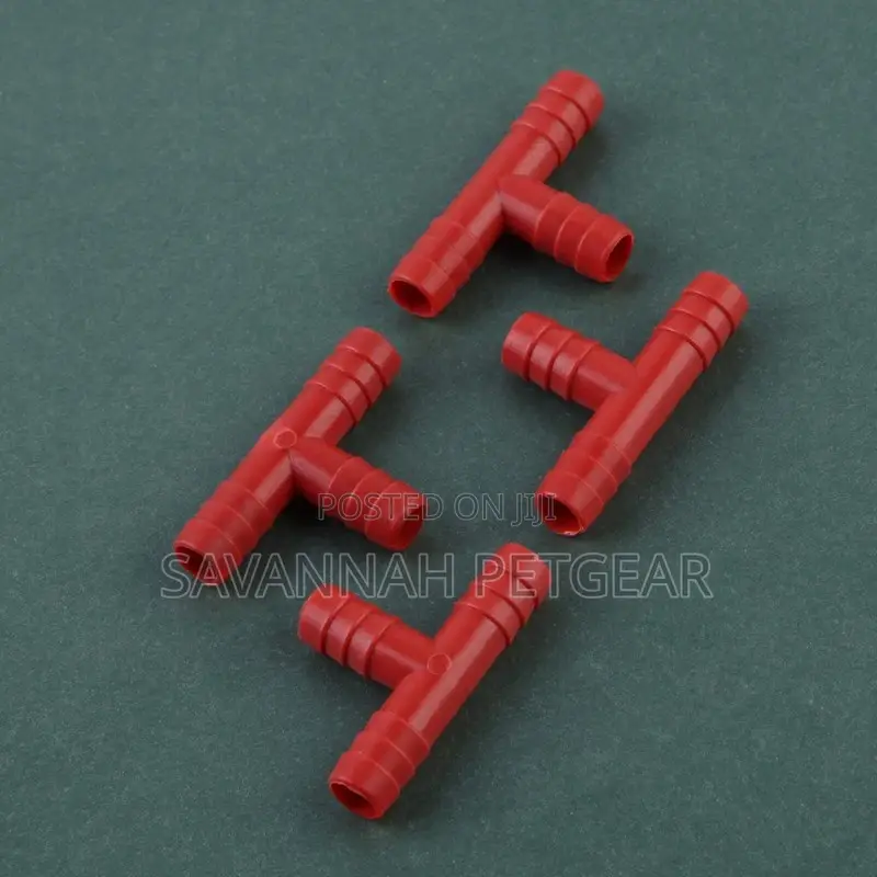 20 PCS Plastic Tee Diameter 8 Mm Rabbit Drinking Waterer