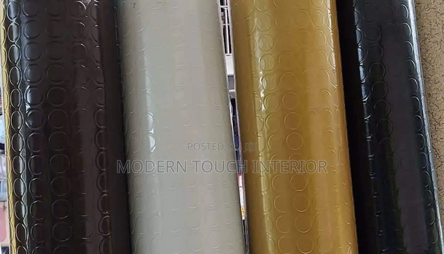 Coin-Patterned Rubber Carpets