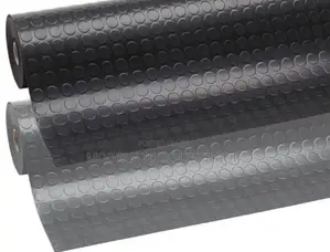 Custom-Fit Durable Coin Rubber Carpets